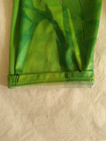 Boys Padded Green Hulk Jumpsuit with Sticker Mask for Halloween