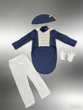 Boys Pirate Captain Costume Set for Halloween & Stage Performance