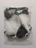 Girls Cow Costume Dress, Plush Hooded Top & Tulle Skirt for Halloween