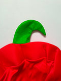 Boys Red Pepper Jumpsuit, Non-woven Fabric Costume for Halloween & Christmas