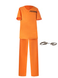 Orange Prisoner 2-Piece Costume Set