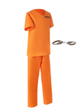 Orange Prisoner 2-Piece Costume Set
