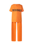 Orange Prisoner 2-Piece Costume Set