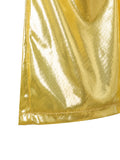 Kids Shiny Metallic Gold Spaghetti Strap Jumpsuit Costume