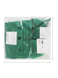 Girls St. Patrick's Day Green Leprechaun Costume Set with Long Sleeve Cloak and Hat