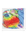 Girls Tutu Clown 4-Piece Costume Set with Wig, Belt and Neck Ruffle