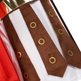Boys' Samurai Outfit: 1pc Boys' Print Kimono + 1 Solid Color Cape, Roman Style Print Pattern, Boys' Halloween and Various Carnival Party Costume, Stage Performance and Masquerade Costume