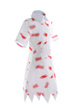 Girls Bloody Zombie Nurse 4-Piece Halloween Costume Set