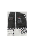 Girls Racing Checkerboard 2-Piece Costume Set