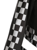 Girls Racing Checkerboard 2-Piece Costume Set