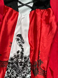 Kids Little Red Riding Hood Costume Set with Cape
