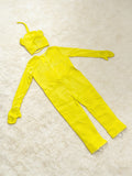 Boys Long Sleeve Jumpsuit Costume with Gloves, Foot Covers & Hat for Halloween Party