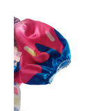 Girls Lollipop Print Dress with Candy Headband for Halloween Party