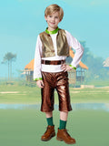 Boys 3-Piece Solid Outfit for Halloween & Masquerade Party