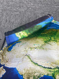 Kids Earth Globe Printed Costume Top