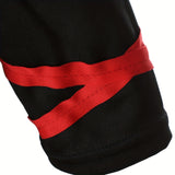 Boys Black Ninja Warrior Costume Set for Halloween Carnival Stage Performance