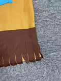 Girls Pocahontas Native American Style Fringed Costume Dress
