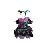 Girls Clown Cosplay Dress Set for Halloween Carnival Party