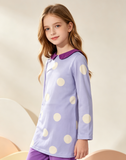 Kids Purple Polka Dot Cartoon Costume for Halloween & Cosplay
