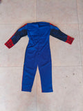Kids Classic Spiderman Long Sleeve Jumpsuit Costume