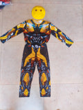 Kids Bumblebee Transformers Yellow Black Robot Costume
