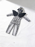 Boys Black Dinosaur Costume Set with Headgear & Wings for Halloween