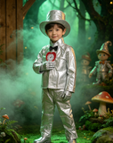 Kids Tin Man Themed Costume Set