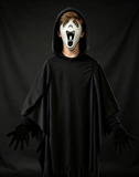 Kids Scream Ghost Costume with Mask and Gloves