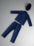 Boys Police Costume Set with Tie, Pants, Hat & Toy Walkie Talkie for Party & Show