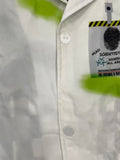 Girls' Scientist Costume Set: 1 white printed coat, 1 sleeveless dress and 1 pair of glasses. Digital prints on coat and dress, soft comfy fabric. Girls outfit for Halloween and all carnival parties.