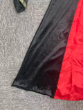 Girls Black & Red Patchwork Witch Dress, for Festivals & KPOP Performance