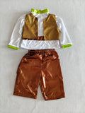 Boys 3-Piece Solid Outfit for Halloween & Masquerade Party