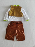 Boys 3-Piece Solid Outfit for Halloween & Masquerade Party