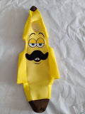 Kids Funny Banana Costume with Cartoon Beard for Halloween & Themed Party