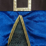 Boys Multi-piece King Costume Set with Cape & Crown for Halloween & Carnival