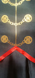 Boys Vampire Prince Waistcoat & Cape Costume Set for Halloween