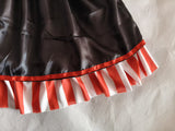Girls Clown Costume Set, Printed Top & Black Tutu Skirt for Halloween & Carnival