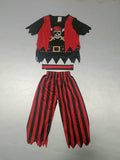 Boys 3Pcs Pirate Costume Set for Halloween & Carnival