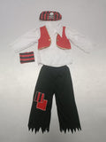 Boys Pirate Costume Set for Halloween, Carnival & Stage Performance