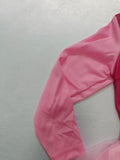 Girls Pink Pilot Dress with Detachable Wings for Halloween Party