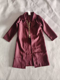 Boys 3PCS Halloween Costume Set, Purple Coat, Dark Red Pants & Hat