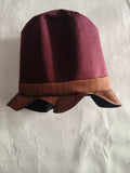 Boys 3PCS Halloween Costume Set, Purple Coat, Dark Red Pants & Hat