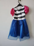 Girls Royal Blue Princess Dress with Sparkles, for Halloween & Costume Party
