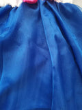Girls Royal Blue Princess Dress with Sparkles, for Halloween & Costume Party