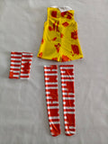 Girls Clown Costume Set for Halloween & Carnival Party
