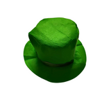 Boys green leprechaun costume set includes blazer, printed vest, clover pants and matching top hat. Classic shamrock & star pattern design. Great for St. Patrick's Day, carnival and holiday themed dress-up activities.