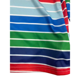 Boys toy themed costume set includes striped long sleeve shirt and printed blue overalls. Fun tool graphic print design. Ideal for Halloween, themed party, school dress-up and kids role-play activities.