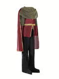 Boys 5-Piece Prince Costume Set with Cape, Headwear & Scepter