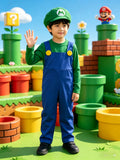 Boys Luigi 3-Piece Game Costume Set