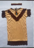 Kids Native American Themed Fringe Dress Costume